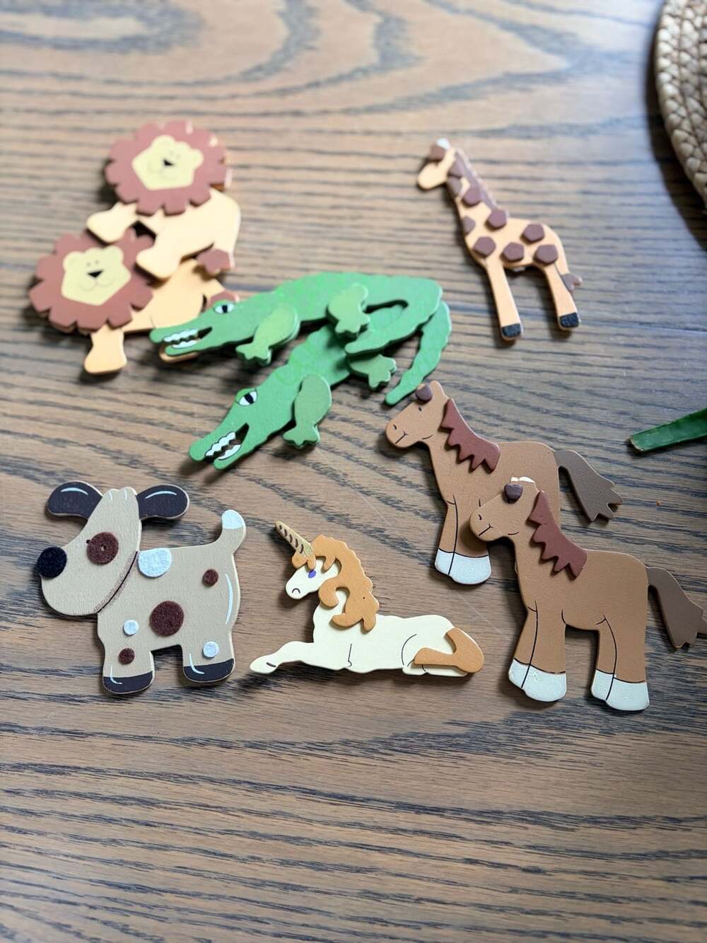 Provo Craft Wooden Animal Unicorn Crafts Size 4 Inches